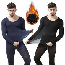 Load image into Gallery viewer, Winter 37 Degree Constant Temperature Thermal Underwear for Men Ultrathin Elastic Thermo Underwear Seamless Long Johns