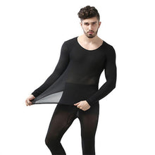 Load image into Gallery viewer, Winter 37 Degree Constant Temperature Thermal Underwear for Men Ultrathin Elastic Thermo Underwear Seamless Long Johns