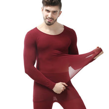 Load image into Gallery viewer, Winter 37 Degree Constant Temperature Thermal Underwear for Men Ultrathin Elastic Thermo Underwear Seamless Long Johns